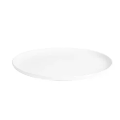 Assiette plate Selena en porcelaine blanche Ø 26,5 cm