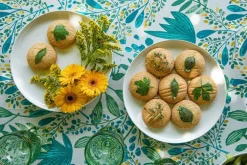 Assiette plate Selena en porcelaine blanche Ø 26,5 cm