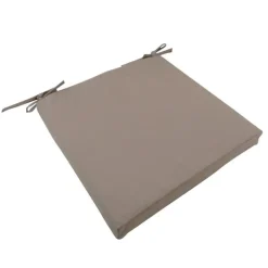 Assise de chaise Monte Carlo couleur Taupe en polyester