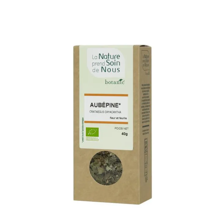 Aubépine fleur et feuille pour infusion