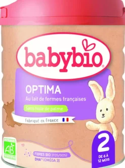 BABYBIO Optima 2 dès 6 mois – 800 gr