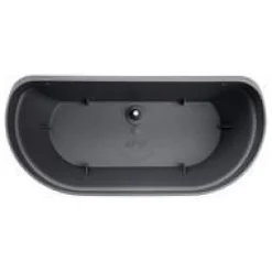 Bac mural en plastique recyclé gris anthracite Elho Vibia Campana - 35 x 16,2 x 14,8 cm