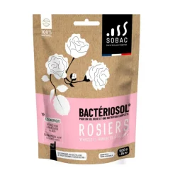 Bacteriosol rosiers, vivaces, arbustes à fleurs 100 % naturel Sobac - 500 g
