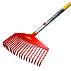 Balai à gazon coloris jaune