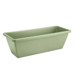 Balconnière en polypropylène vert pistache Elho Barcelona - 39,5 x 19 x 16 cm