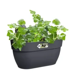 Balconnière Vibia Campana easy hanger medium anthracite Elho - 36 x 24,1 cm