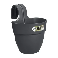 Balconnière Vibia Campana easy hanger small anthracite Elho - 20,5 x 24,1 cm