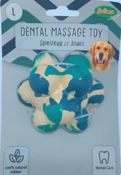 Balle pour chien en caoutchouc naturel coloris bleu Bubimex Beta – Taille L