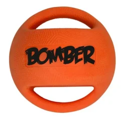 Balle pour chien en TPR coloris orange Zeus Bomber