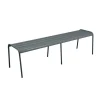 Banc de jardin 3 à 4 places coloris gris orage Monceau Fermob - 160 cm