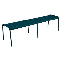 Banc de jardin 3 à 4 places coloris bleu acapulco Monceau Fermob - 160 cm