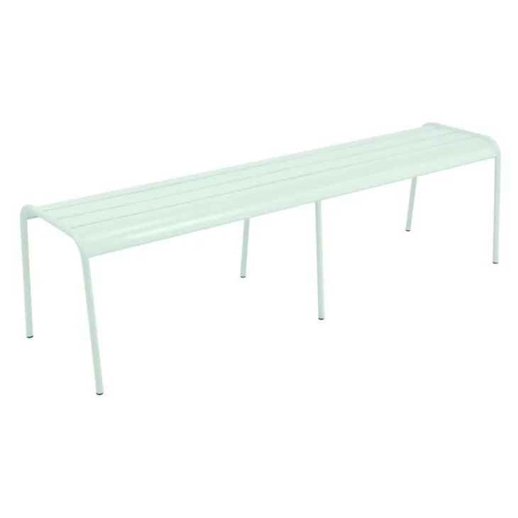 Banc Monceau coloris vert en acier Fermob - 160 x 77 cm