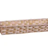 Banneton Rihana rectangulaire en bambou naturel Cav Service - 42 x 10 x 8 cm
