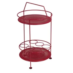 Bar portatif en acier coloris piment Montmartre Fermob - 87 cm