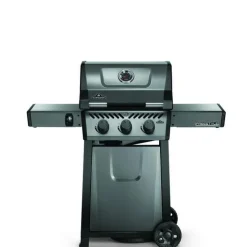 Barbecue à gaz 3 brûleurs coloris gris Freestyle Napoléon - 132 x 64 x 116 cm