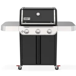 Barbecue à gaz en acier émaillé noir Weber Genesis E-315 - 68,5 x 147 x 122 cm