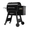 Barbecue électrique à pellets noir Traeger modèle IronWood 650 - 115 x 68 x 122 cm