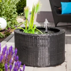 Bassin pour Patio solaire en rotin