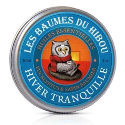 Baume Hiver Tranquille biologique Boîte 30 ml bleu