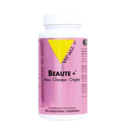 Beauté plus vit’all + en format de 60 comprimés