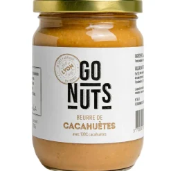 Beurre de cacahuètes bio Go nuts - 270 g