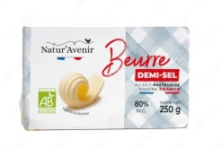 Beurre demi-sel bio Natur’Avenir – 250 g
