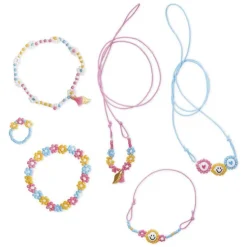 Bijoux à créer Janod Fleurs en perles - dès 6 ans