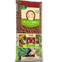 Billes d’argile Or brun - 20 L