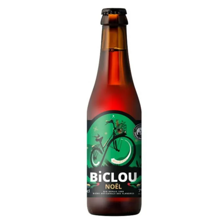 Bière biclou de Noël - 33 cl