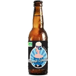 Bière blanche bio Mona Lisette - 33 cl
