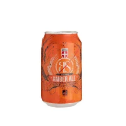 Bière BS ambrée bio Brasseurs Savoyards en canette - 33 cl