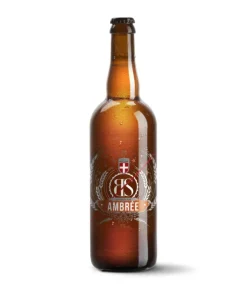 Bière BS ambrée bio Brasseurs Savoyards - 75 cl