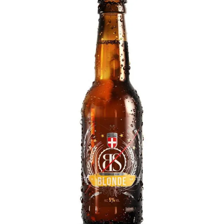Bière BS blonde bio Brasseurs Savoyards - 33 cl