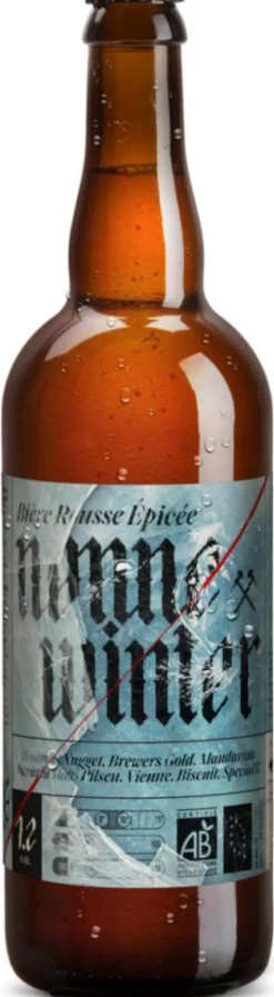 Bière Nonne Winter bio en bouteille Nonne - 75 cl