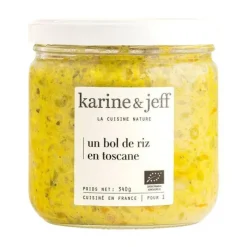 Bocal un bol de riz en Toscane bio Karine & Jeff - 340 g