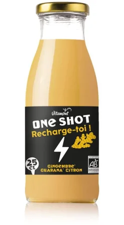 Boisson bio Vitamont One Shot Recharge-toi– 25 cl