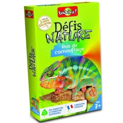 Boite de jeu Défis Nature sur le thème Les rois du camouflage
