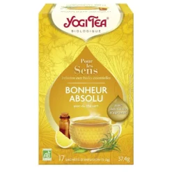 Boite de thé Pour les sens Bonheur absolu Yogi Tea