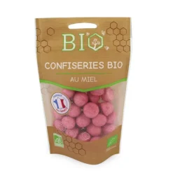Bonbons fraise bio Apidis