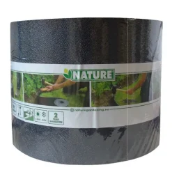 Bordure en polyéthylène recyclé noir épaisseur 3 mm Nature Outside Living - 1000 x 15 cm