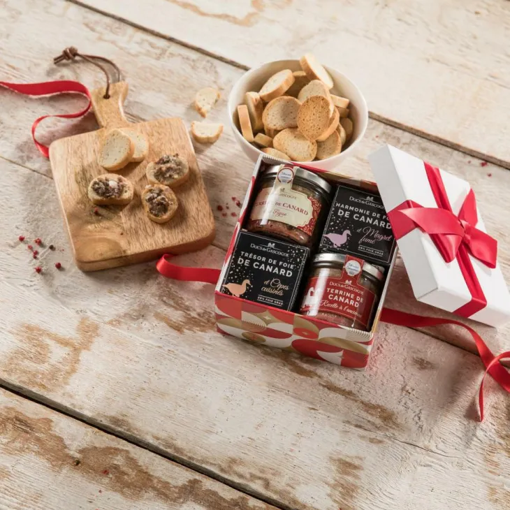Boîte de gourmandises au canard Duc de Gascogne