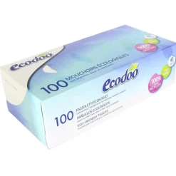 Boîte de mouchoirs 100% recyclés Ecodoo - 100 mouchoirs