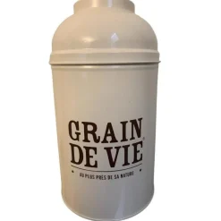 Boîte en métal vrac pour l'alimentation du petit mammifère Grain de Vie - 1 L