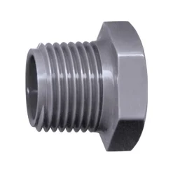 Bouchon mâle à visser en pvc filetage 26 x 34 mm