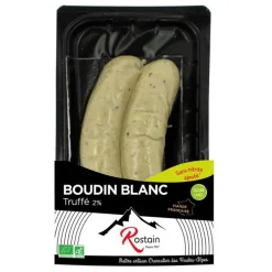 Boudin blanc truffé 2% x2 (200g)