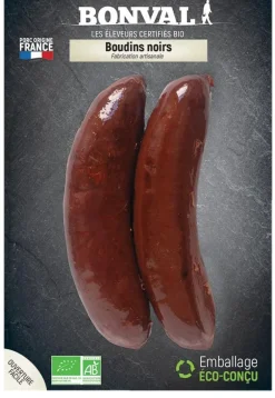 Boudins noirs bio Bonval x 2 – 200 g