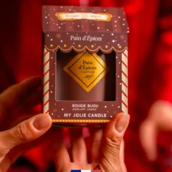 Bougie bijou parfumée My Jolie Candle pain d’épices avec cristal Swarovski - 180 g