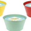 Bougie citronnelle pot métal coloris multicolore en cire Estivade Denis & Fils - Ø 20 x 10 cm