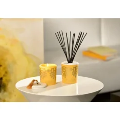 Bougie déco parfumée et rechargeable Ambre Esteban - 180 g