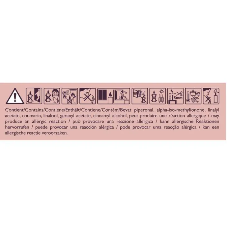 Bougie déco parfumée et rechargeable Iris cachemire Esteban - 180g